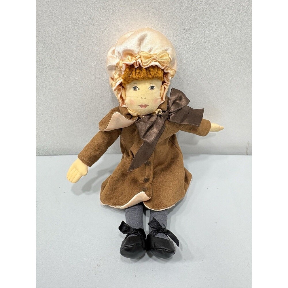J Paul Getty Museum Jeanne The Little Girl From Belgium 10" Approx.  Plush Doll